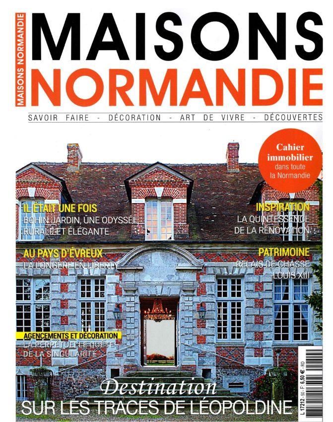Couverture Maisons Normandie Février Mars 2024